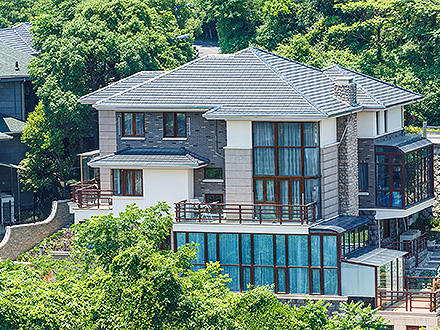 现代简约三层自建房参考